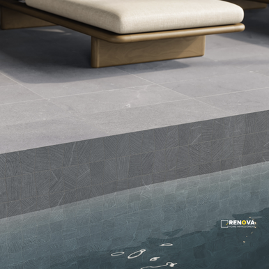 CROSSVILLE SAND GARDEN THOUGHTFUL TAUPE TRAPEZOID MOSAIC UNPOLISHED 1.33 SF/SHT - 2
