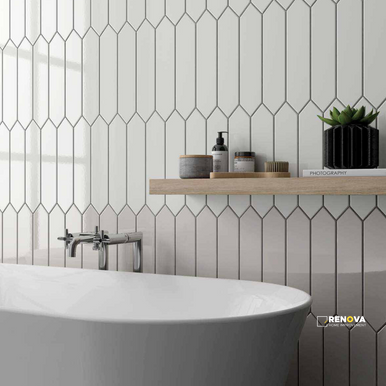 COLOR COLLECTION MATTE TENDER GRAY PICKET FIELD 3" X 12" - 2