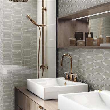 BAROQUE GLOSSY WALL PICKET 2X7 - 2