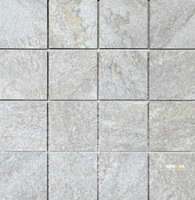 MILLENNIUM QUARTZ MOSAIC 3" X 3" - 2