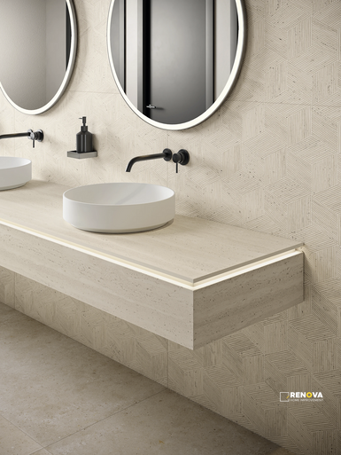 SENSI ROMA SATIN CUBE DECO 24" X 48" - 3