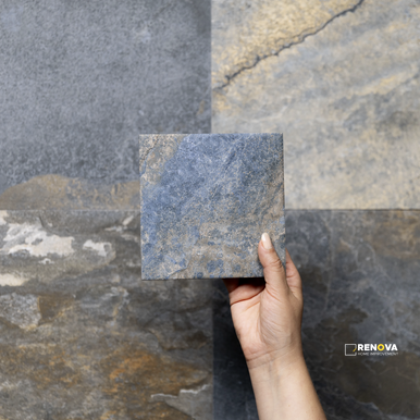 SINAI PRESSED MATTE R11 ANTI-SLIP FIELD TILE 6" X 6" - 4
