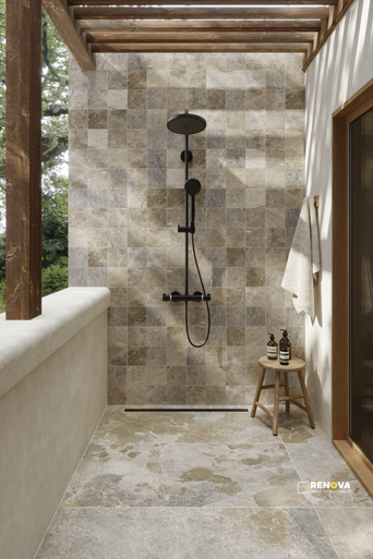 SINAI PRESSED MATTE R11 ANTI-SLIP FIELD TILE 6" X 6" - 9