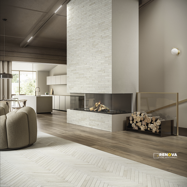 BRIQUES NATURAL 2" X 18" - 5