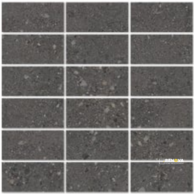 URBAN CONCRETE MATTE STACKED MOSAIC 2X4 - 12X12 - 2