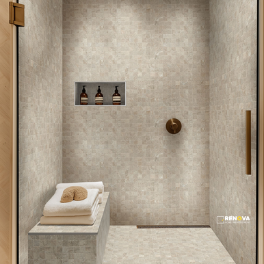 TRAKTION STOWE DESERT AMBER 2X2 MATTE MOSAIC ( 8 SF PER BOX ) - 2