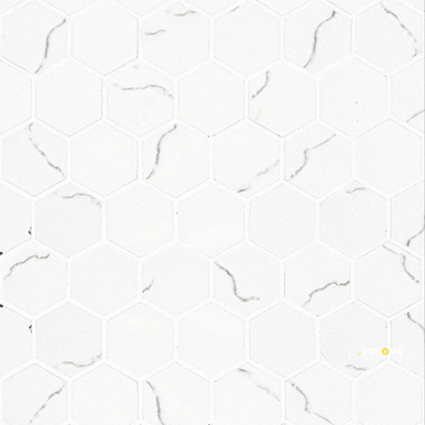 MIRAGGIO GRAY 2X2 HEXAGON