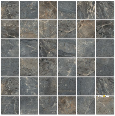 STRUCTURED ROCKS MATTE MOSAIC 2X2 - 12X12 - 2