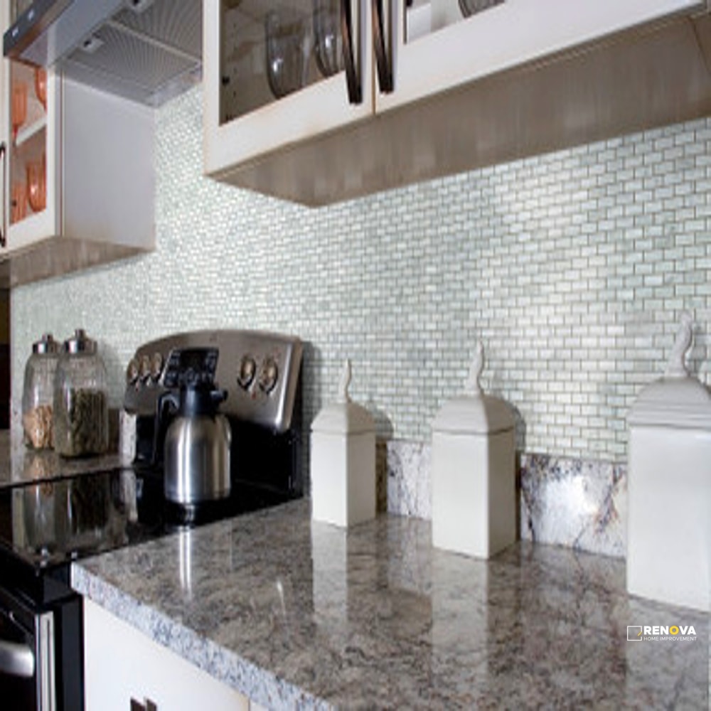 BIANCO CARRARA STONE ESSENTIALS HONED MINI BRICK MOSAIC 5/8" X 1-1/4"