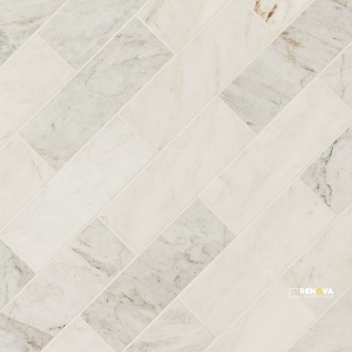 ARABESCATO VENATO WHITE 4X12 HONED ( 4.95 SF PER BOX ) - 3