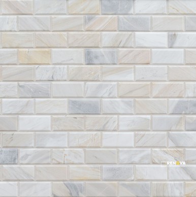 ATHENA GOLD 2X4 HONED AND BEVELED - 2