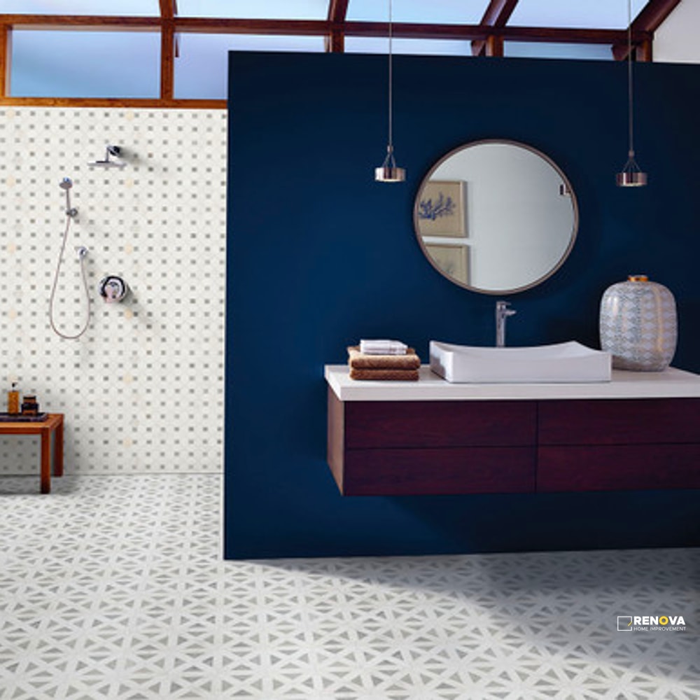 BIANCO DOLOMITE GEOMETRICA POLISHED - 4