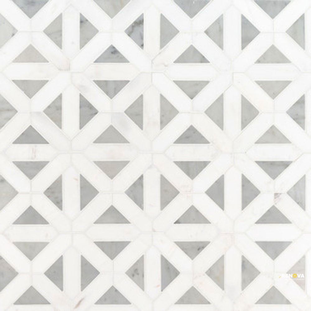 BIANCO DOLOMITE GEOMETRICA POLISHED - 5
