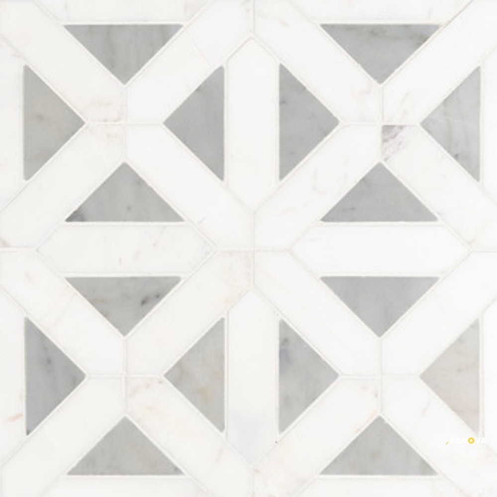 BIANCO DOLOMITE GEOMETRICA POLISHED - 6