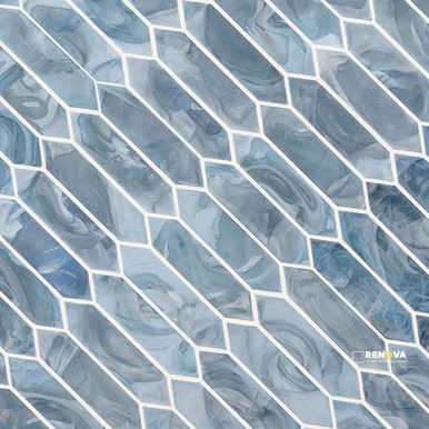 BLUE SHIMMER PICKET 6MM - 3