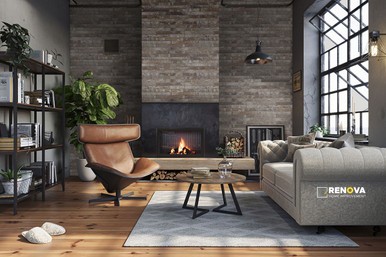 BRICKSTONE RUSTIQUE RED BRICK 2X18 MATTE ( 8 SF PER BOX ) - 3