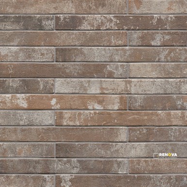 BRICKSTONE RUSTIQUE RED BRICK 2X18 MATTE ( 8 SF PER BOX ) - 6