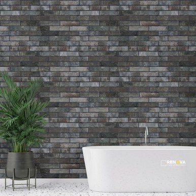 CAPELLA CHARCOAL BRICK 2 1/3X10 MATTE ( 5.152 SF PER BOX ) - 3