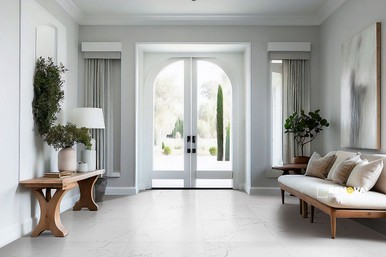 PIETRA CARRARA 24X24 POLISHED ( 16 SF PER BOX ) - 4