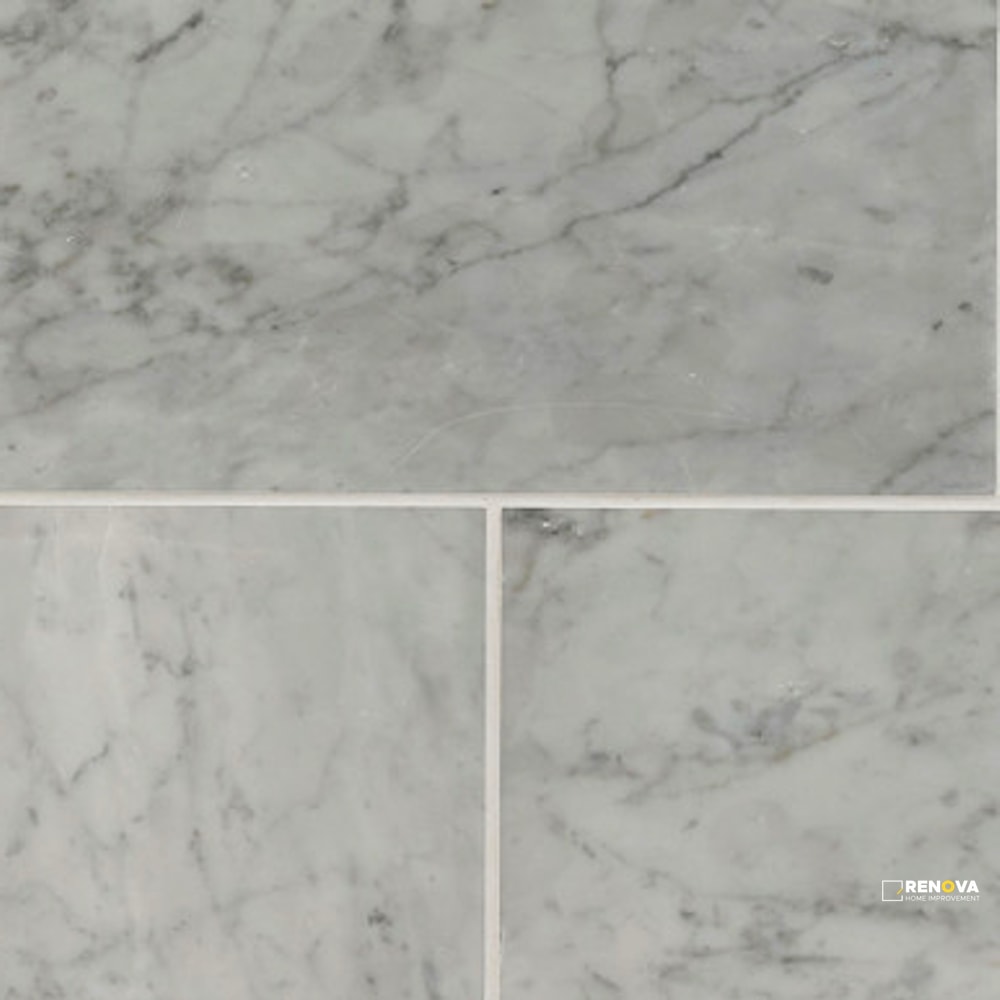 CARRARA WHITE 6X12 POLISHED ( 5 SF PER BOX ) - 4
