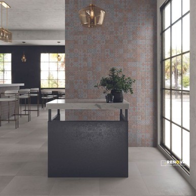 MOROCCAN CONCRETE MATTE AZIZA DECO 8X8