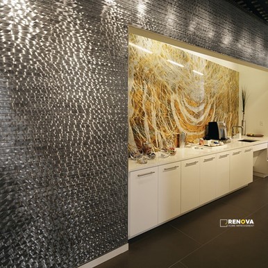 STRUCTURE SATIN RANDOM INTERLOCKING MOSAIC GRP1 - 12X12