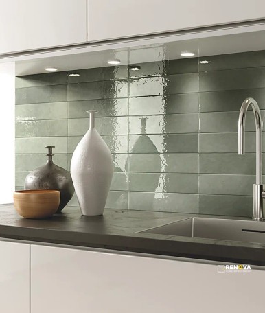 FRAGMENTS GLOSSY WALL TILE 3" X 12"