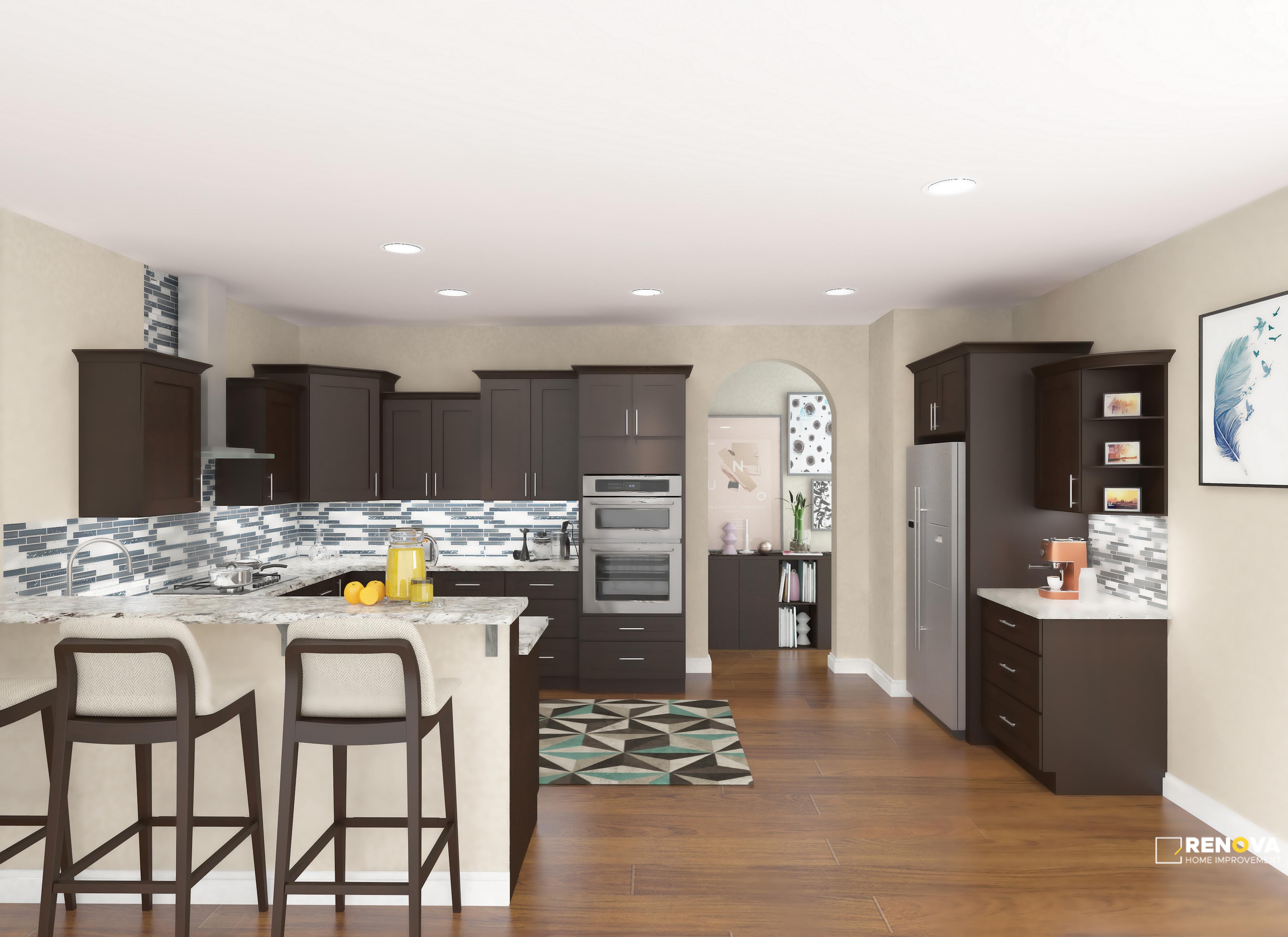Americano Shaker (S1) - LUBAN Cabinetry - 2