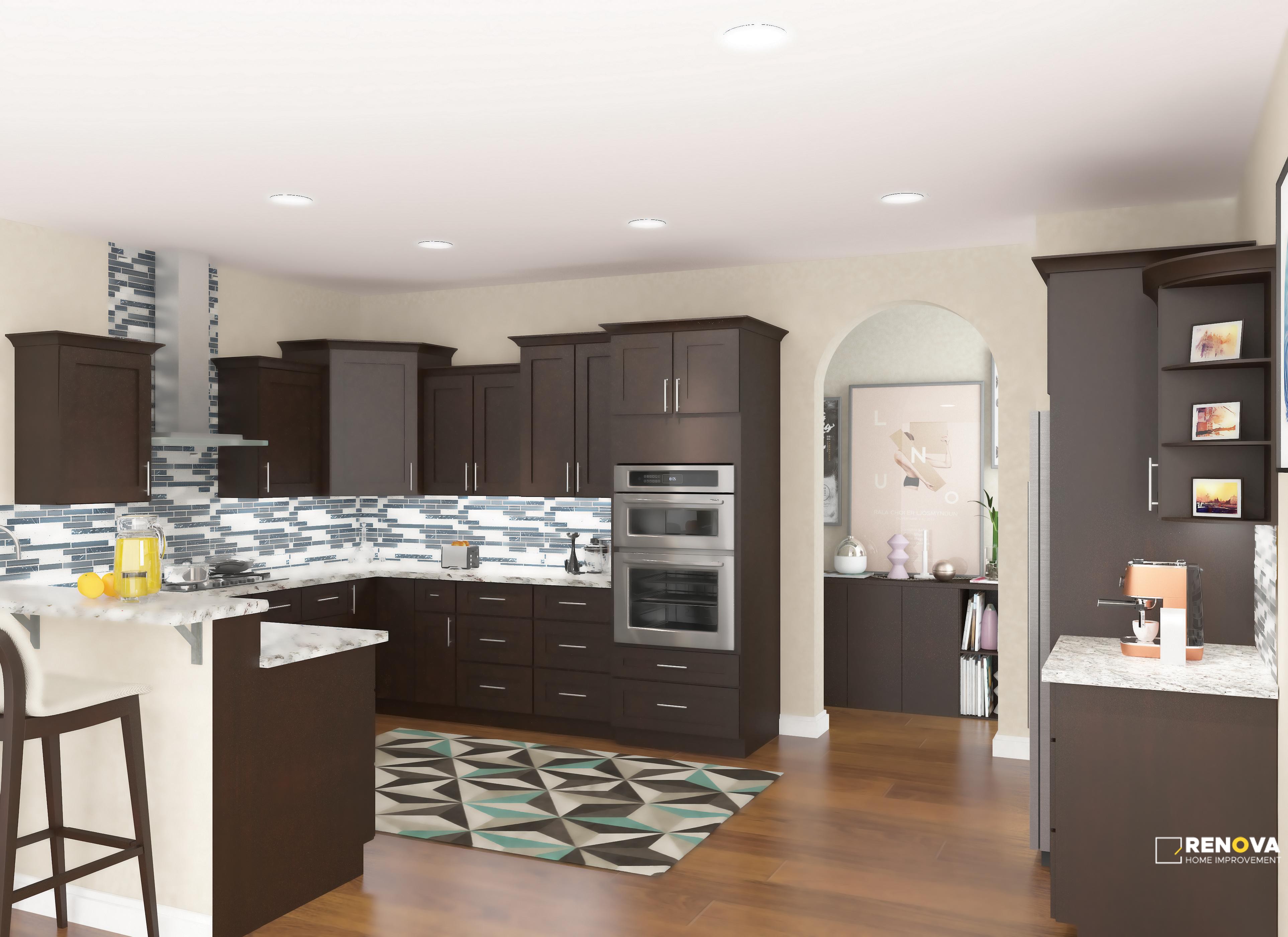 Americano Shaker (S1) - LUBAN Cabinetry - 4