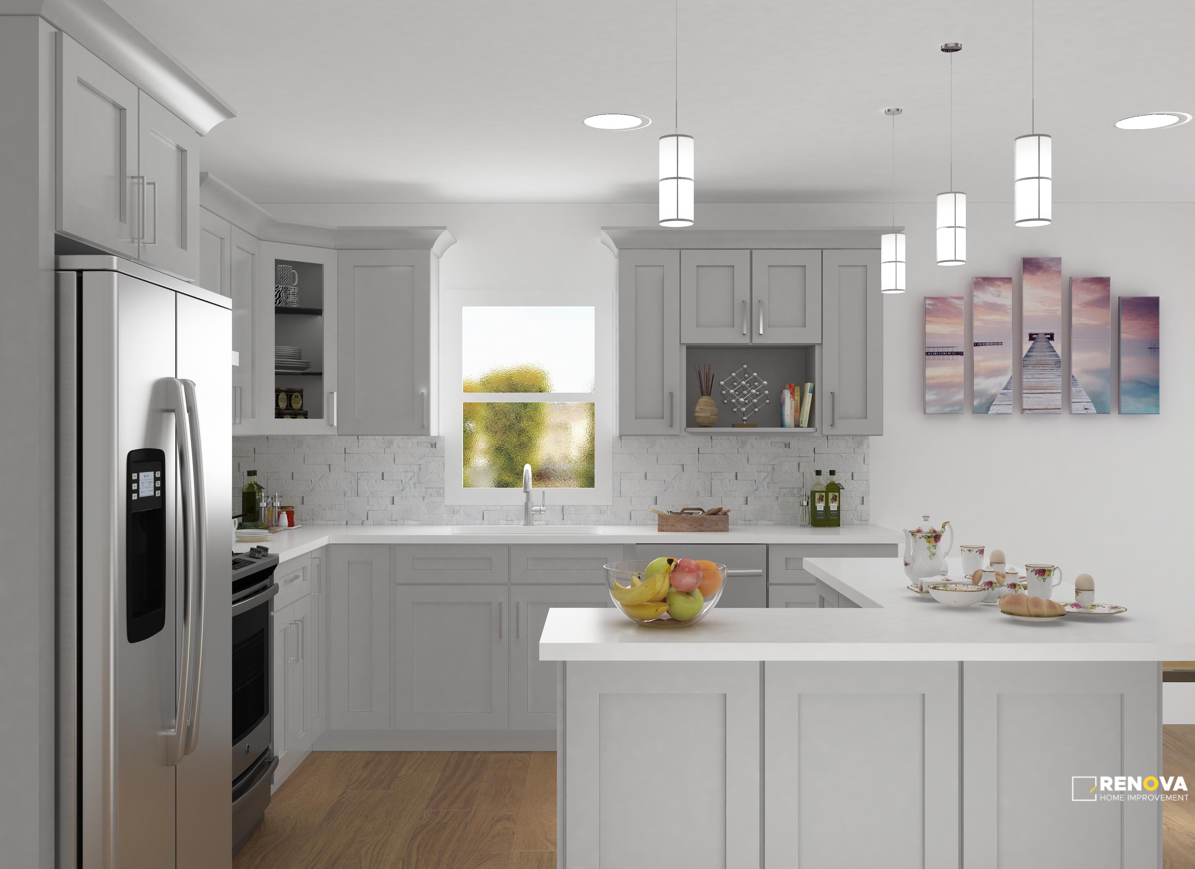 Lava Grey Shaker (S5) - LUBAN Cabinetry - 2