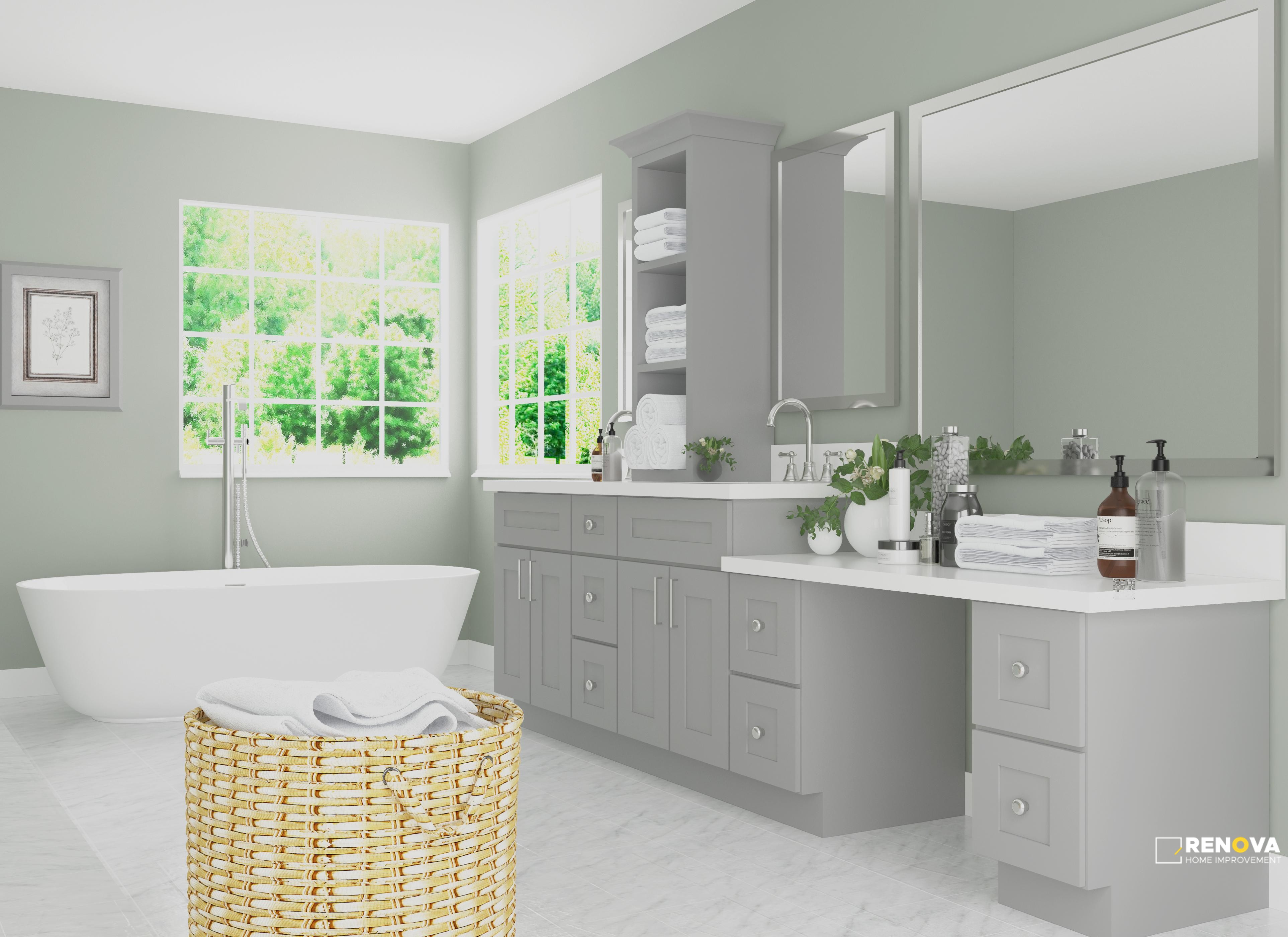 Lava Grey Shaker (S5) - LUBAN Cabinetry - 4