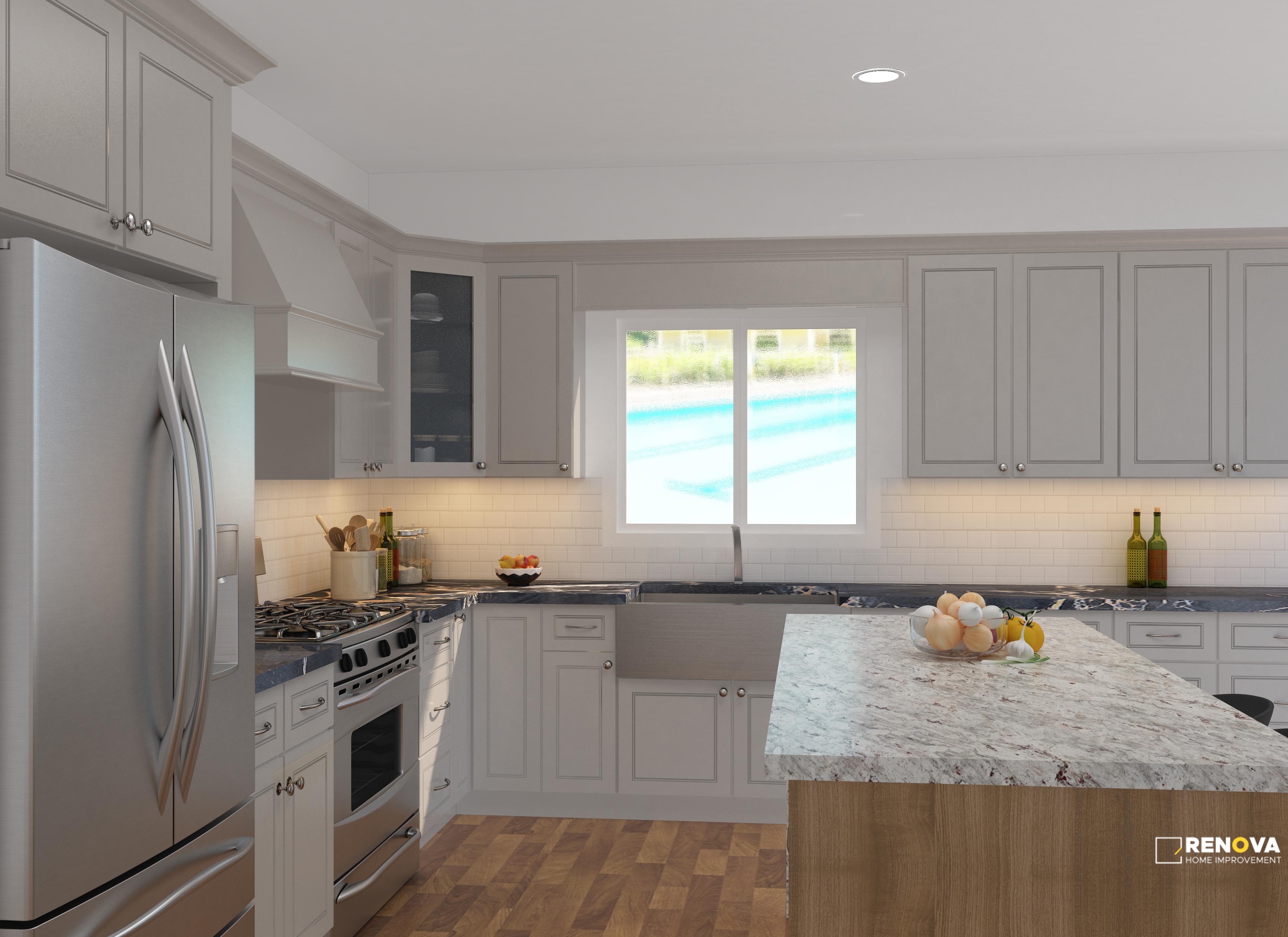 Smoke Grey (K3) - LUBAN Cabinetry - 2