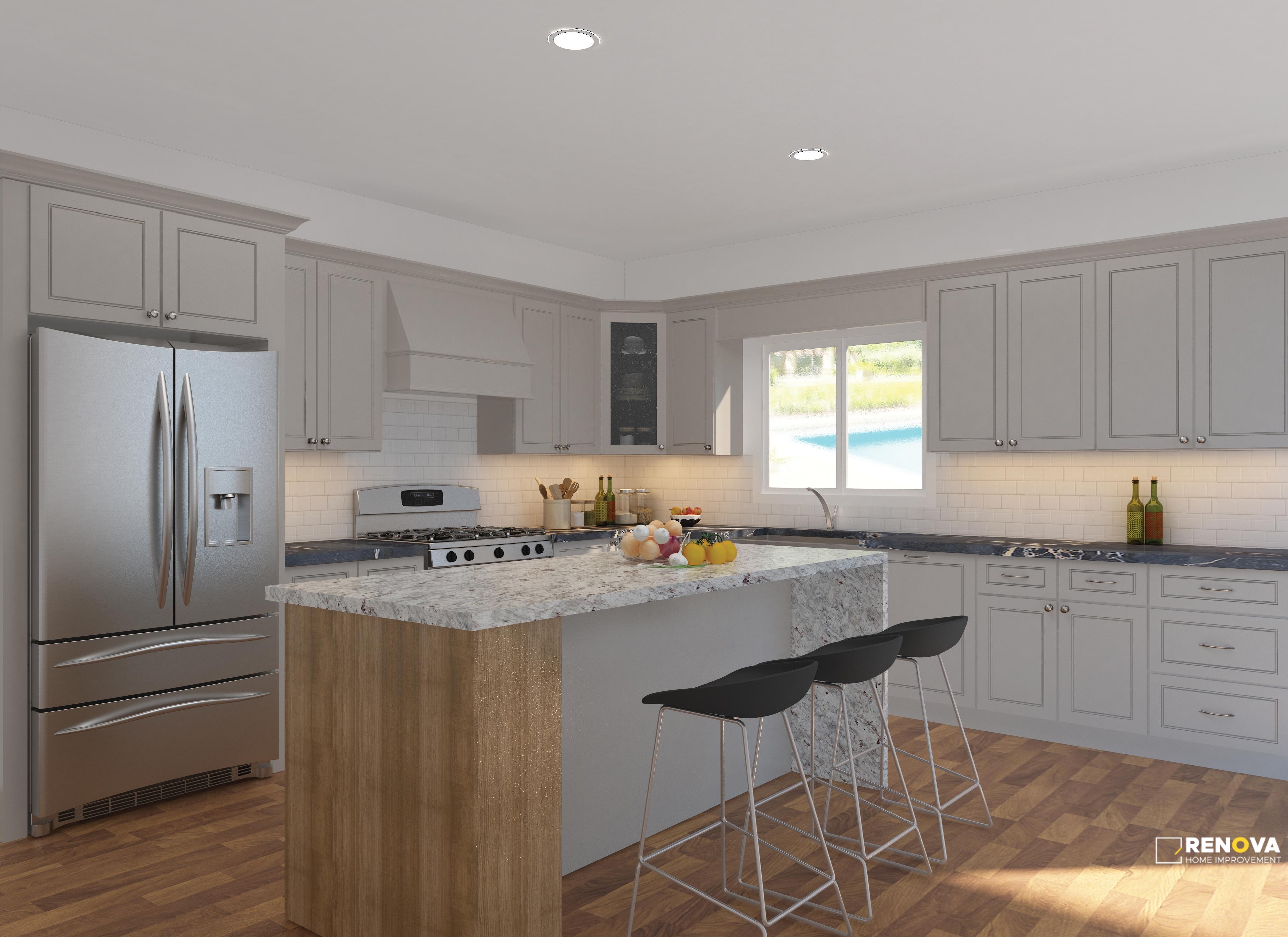 Smoke Grey (K3) - LUBAN Cabinetry - 3