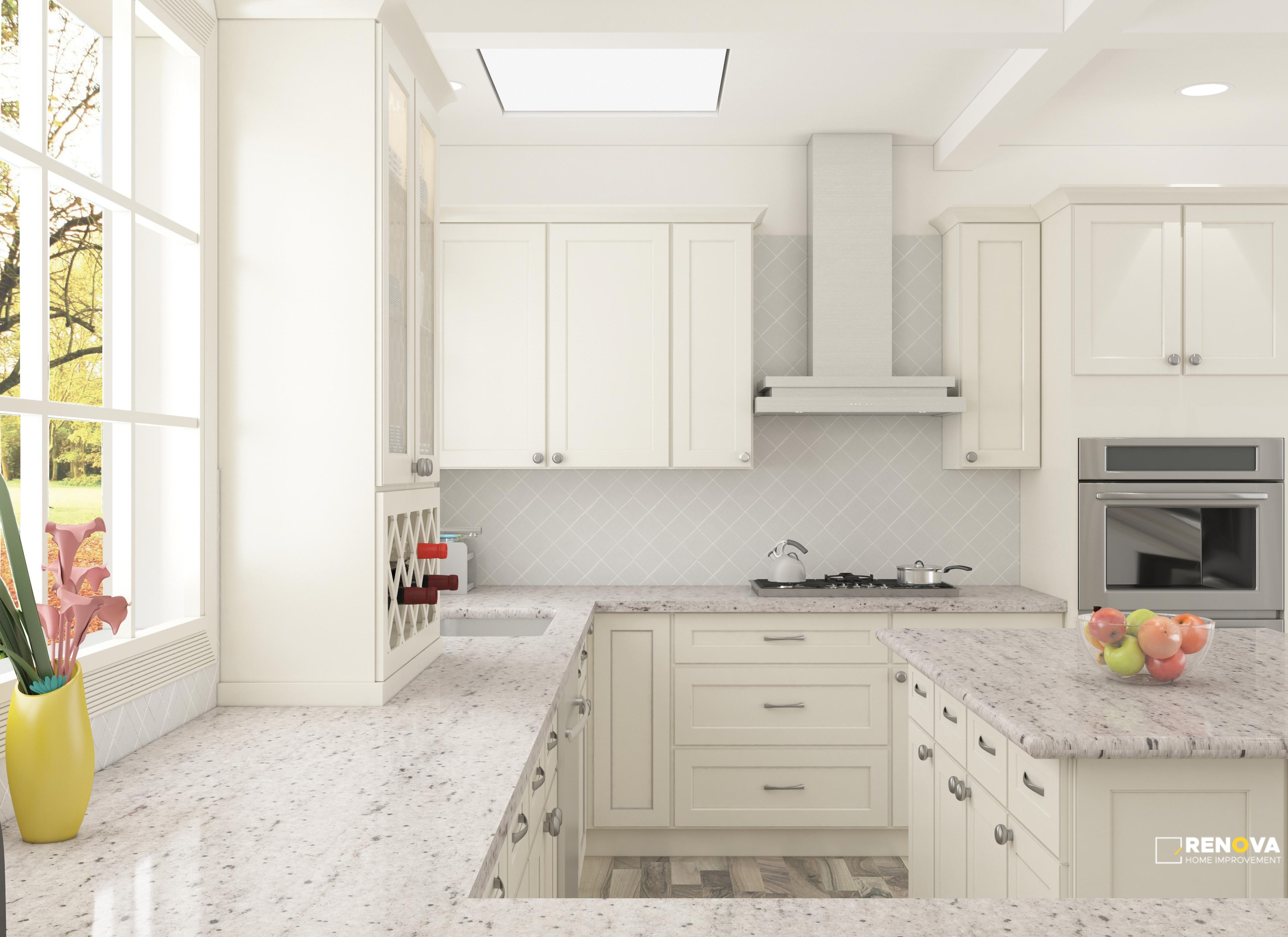 Vivid White (E1) - LUBAN Cabinetry - 4