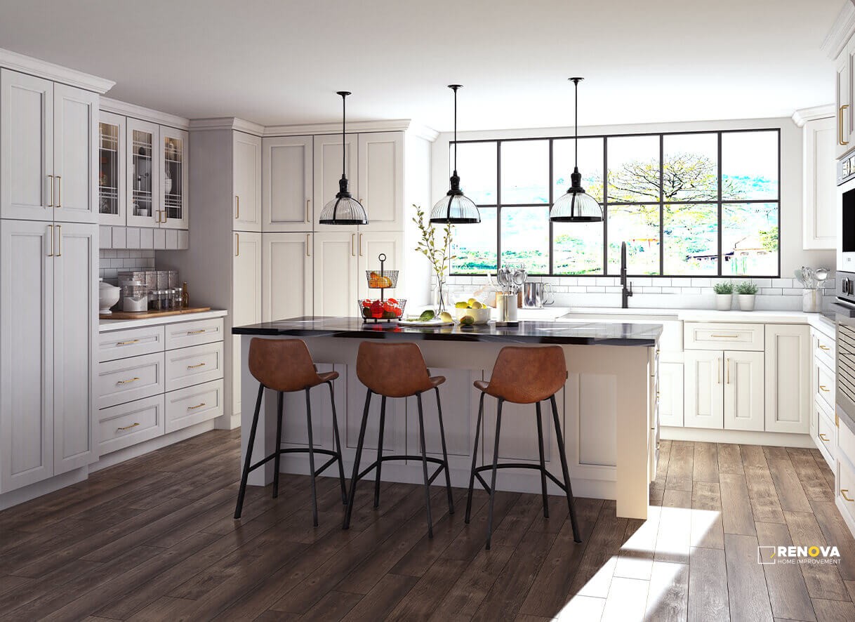 Quill White (B5) - LUBAN Cabinetry - 2