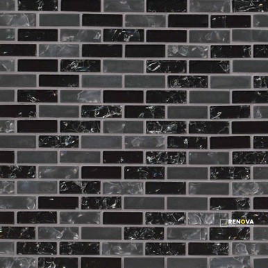 GLISSEN CRYSTALLIZED GLASS MOSAIC 5/8X2X6MM ( 14.7 SF PER BOX ) - 3
