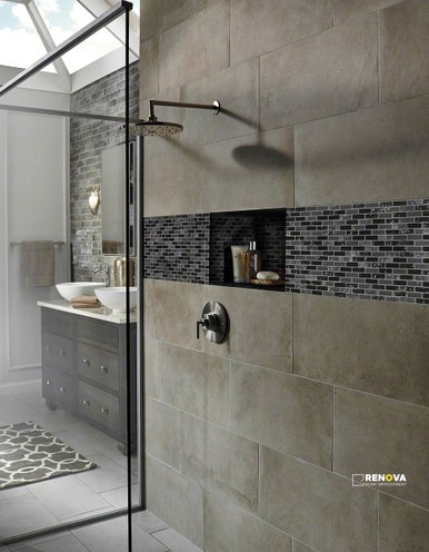 GLISSEN CRYSTALLIZED GLASS MOSAIC 5/8X2X6MM ( 14.7 SF PER BOX ) - 2