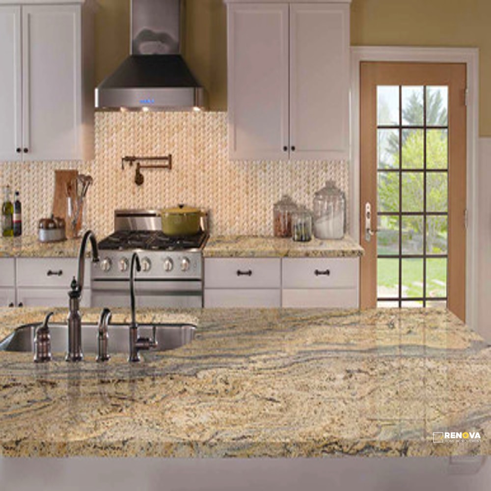 CREMA HERRINGBONE ARCHED PATTERN MOSAIC - 4