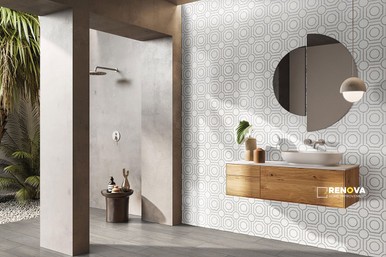 CALDERA GRIGIA 8X47 RECTIFIED TILES MATTE ( 15.666 SF PER BOX ) - 2