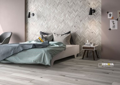 HAVENWOOD PLATINUM CHEVRON MOSAIC 12X15 - 2