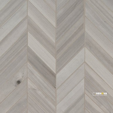 HAVENWOOD PLATINUM CHEVRON MOSAIC 12X15