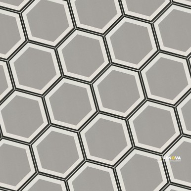 HEXLEY HIVE 9X10.5 HEXAGON ( 6.888 SF PER BOX ) - 5