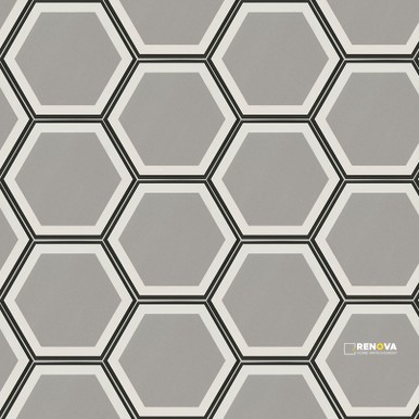 HEXLEY HIVE 9X10.5 HEXAGON ( 6.888 SF PER BOX ) - 4