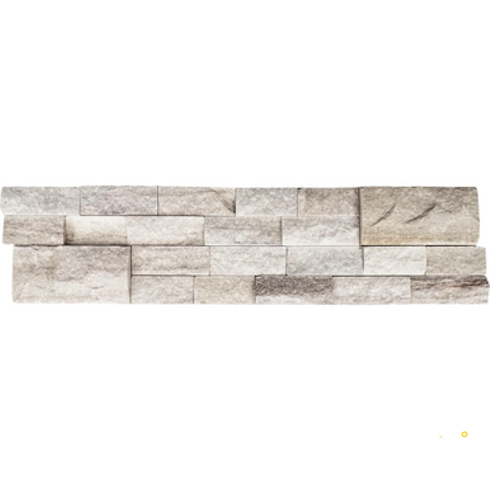 SKYLINE SPLIT FACE 3D STACKED STONE 5-7/8" X 24" - 3