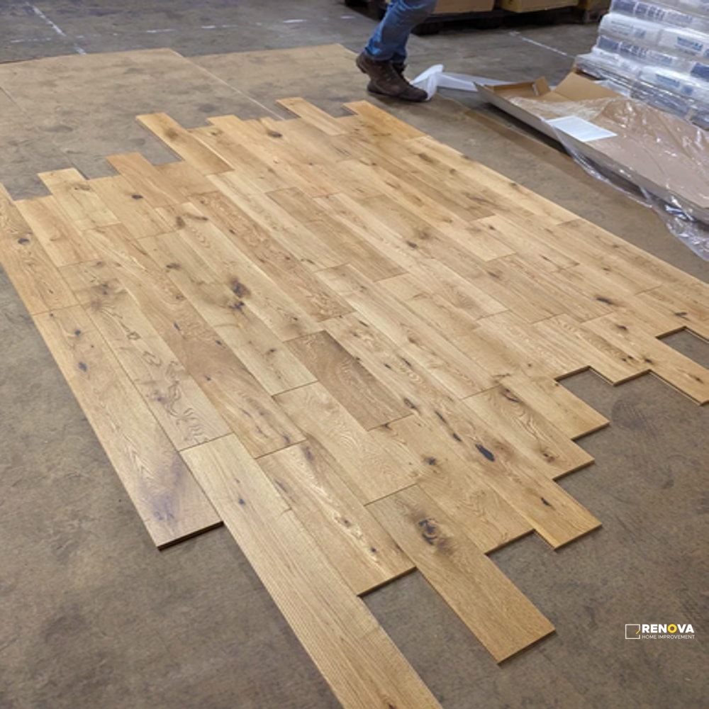 OAK WIRE BRUSHED GROUP 2 5" - SOLID - CRESTWOOD - 10