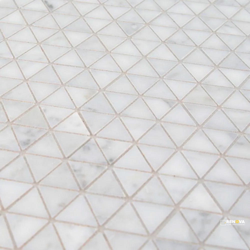 CHAPTER ES - ESSENTIALS GALLERY WHITE POLISHED MOSAIC 11.875" X 11.375" - FLOJEF769 - 2