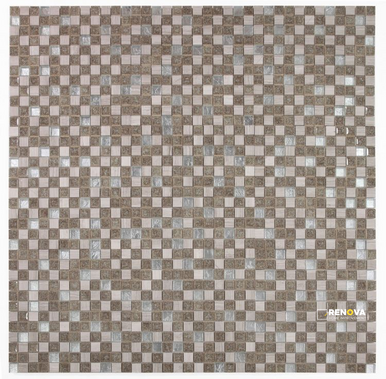 SWISS GREY NEW MOSAIC 11.75" X 11.75" - 4