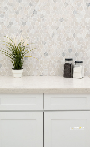 ANGORA POLISHED HEXAGON 2" - 2