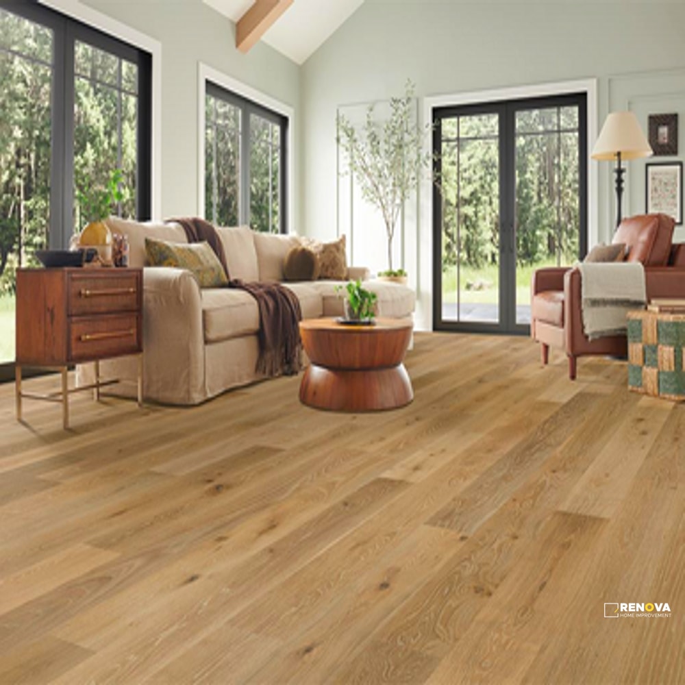 CLASSIC FRENCH OAK BLANCHIE NOUVEAU 7-1/2" X 76" - ENGINEERED - PLANK - PLFO-EK7FR204W - 2