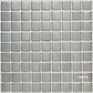 METALLICA SATIN STRAIGHT JOINT MOSAIC 2X2 - 12X12
